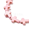 Synthetic Turquoise Dyed Beads Strands G-P507-06C-4