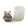 Panda with Crossbody Bag Figurine Scented Candle Silicone Molds PW-WG88362-01-6