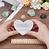 Heart Natural Selenite Decorative Bowls AJEW-WH0460-043B-3