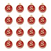 Golden Plated Alloy Enamel Charms X-ENAM-S118-03S-2
