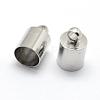 Brass Cord Ends KK-D219-10x5-P-1