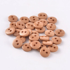 2-Hole Flat Round Resin Sewing Buttons for Costume Design BUTT-E119-34L-09-1