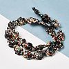 Synthetic Turquoise Dyed Beads Strands G-P507-05F-2
