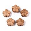 Natural Apple Wood Beads WOOD-N021-04-1