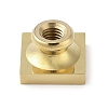 Square Flower Frame Brass Stamp Heads AJEW-M037-06G-01-3