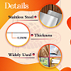 BBQ Daily Theme Custom Stainless Steel Metal Stencils DIY-WH0289-050-3