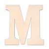 Letter Unfinished Wood Blank Cutouts DIY-ZX040-01M-1