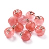 Cherry Quartz Glass Pendants G-Z022-01H-1