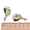 Alloy Enamel Pendants EA2867Y-3