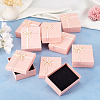 Rectangle Paper Jewelry Set Storage Boxes with Bowknot X1-CON-TAC0014-04C-5
