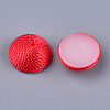 Polyester Thread Fabric Cabochons LS-X-WOVE-T008-02B-01-3