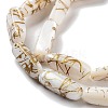 Natural Freshwater Shell Dyed Beads Strands SHEL-D082-18B-3