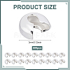 500Pcs Iron Crimp Beads Covers IFIN-ME0001-23A-2