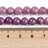 Natural Gemstone Ruby Round Beads Strands G-O017-6mm-06-01-3