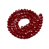 Opaque Solid Color Imitation Jade Glass Beads Strands LS-EGLA-A044-P6mm-D02-3