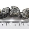 Raw Rough Natural Labradorite Beads Strands G-J388-A07-01-4