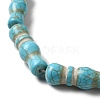 Synthetic Turquoise Dyed Beads Strands G-E594-03-3