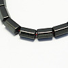 Non-magnetic Synthetic Hematite Beads Strands G-S078-6x4mm-1