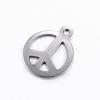 201 Stainless Steel Charms STAS-D445-076-2