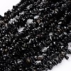 Natural Obsidian Bead Strands F079-3