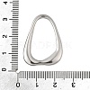 304 Stainless Steel Pendants STAS-V012-02P-3