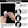 10Pcs Acrylic Earring Stands Displays EDIS-PH0001-16-7