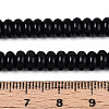 Opaque Spray Painted Glass Beads GLAA-ZX008-6mm-18F-4