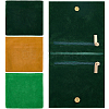 3Pcs 3 Colors Folding Velvet Jewelry Storage Bags for Earrings Rings Bracelets ABAG-CN0001-69A-1