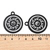Baking Paint Alloy Painted Finish Pendants AL-CBA2376-08EB-3