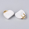 Natural Quartz Crystal Pendants G-Q602-01G-06-3
