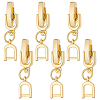 6Pcs Brass Watch Band Clasps DIY-BC0013-44B-G-1