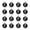 Platinum Plated Alloy Charms X-ENAM-S118-02F-P-2