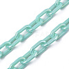 Acrylic Opaque Cable Chains PACR-N009-002D-4
