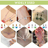 40Pcs 10 Styles Glass European Dangle Charms PALLOY-PH01829-5