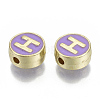 Alloy Enamel Beads ENAM-S122-028H-NR-2