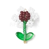 Seed Glass Beaded Pendants PALLOY-MZ00875-04-1