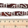 Rice Shape Tibetan Style dZi Beads Strands G-A269-A13-01-5