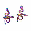 Snake Wrap Cuff Rings RJEW-N038-034-1