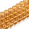 Transparent Glass Beads Strands GLAA-T032-T8mm-08-1