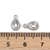 304 Stainless Steel Pendant Cabochon Settings STAS-G356-05P-3