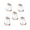 Alloy Enamel Pendants X-ENAM-M046-12G-D-3