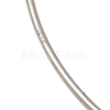202 Stainless Steel Wire Choker Necklace NJEW-H011-05P-2
