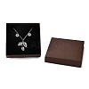 Square Cardboard Necklace Box CBOX-Q038-02A-3