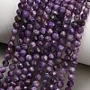 Natural Charoite Beads Strands GG-CBA77FB-B02-4mm-1