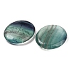 Oval Natural Fluorite Worry Stone G-B036-01R-2