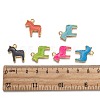 Alloy Enamel Animal Horse Pendants X-ENAM-M004-G-3