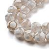 Tibetan Style dZi Beads Strands G-P526-D05-01-4