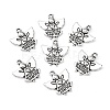 Tibetan Style Alloy Pendants TIBEP-4643-AS-LF-3