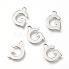 Non-Tarnish 201 Stainless Steel Charms STAS-C021-06P-G-1