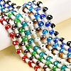 Handmade Lampwork Beads Strands LAMP-Q001-4
